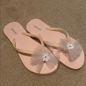 Cute custom flip flops